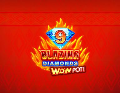 9 Blazing Diamonds WOWPOT!_image_Spin Play Games