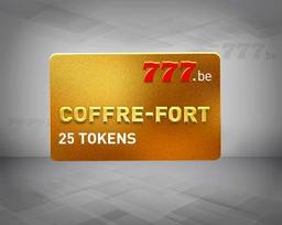 25 tokens Coffre-Fort